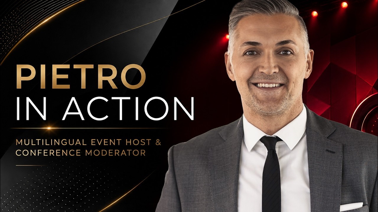 eventas Moderator Pietro Polidori Showreel