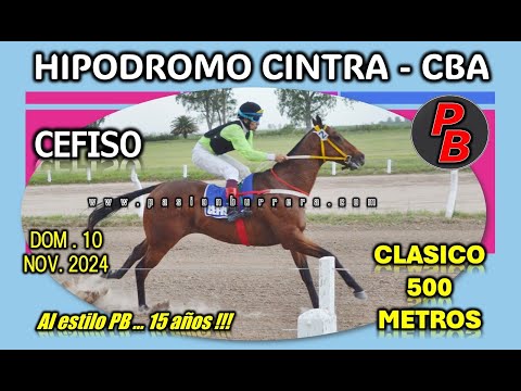 CEFISO: HIPODROMO MUNICIPAL CINTRA - CORDOBA (10-11-2024)