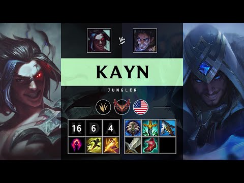 Kayn Jungle vs Sylas - NA Grandmaster Patch 25.21