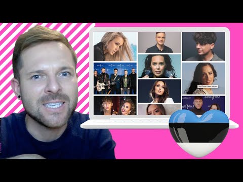 REACTION | EESTI LAUL 2022 SEMI-FINAL 1 ALL SONGS |  ESTONIA 🇪🇪 |  EUROVISION SONG CONTEST 2022