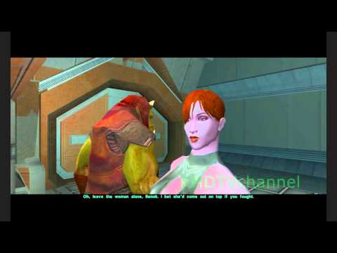 Kotor 2 TSLRCM 1.8.2 + M4-78EP Walkthrough part 5 - Dark beacon on Telos ( Dark Side Female )