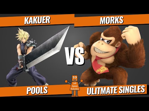 Midwest Smash Local Tournament Gameplay - (Kakuer) Cloud vs Donkey Kong (Morks)