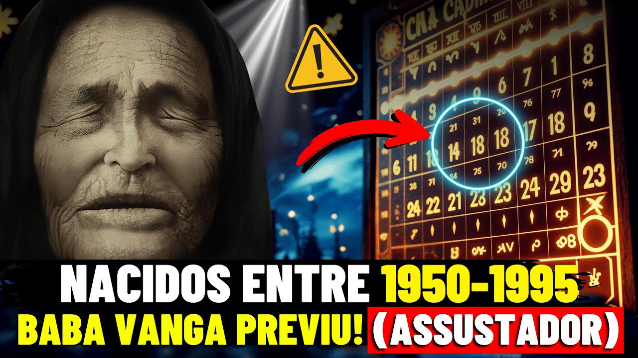 Baba Vanga ALERTA: 7 Profecias CHOCANTES Para Quem Nasceu Entre 1950-1995! ⚠️