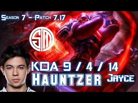 TSM Hauntzer JAYCE vs CHO'GATH Top - Patch 7.17 NA Ranked