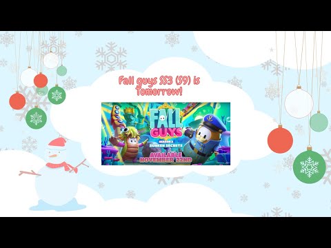THE NEW FALL GUYS SS3 (SEASON 9) IS OUT TOMORROW!!