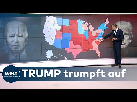 US-WAHL 2020: Biden fällt in den Swing States immer deutlicher zurück