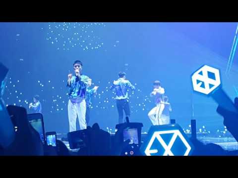 160911 EXOrDIUM in BKK Day 2 - 유리어항 (One and Only ) //อี้กะคยอง แอร้ยย