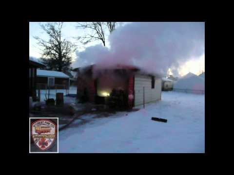 U-Crest FD Garage Fire - 18 Woodbine