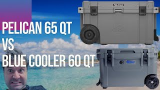 What is the best 60qt cooler Pelican vs BlueCooler showdown!