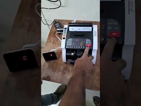 Fully automatic note counting machine, for bank