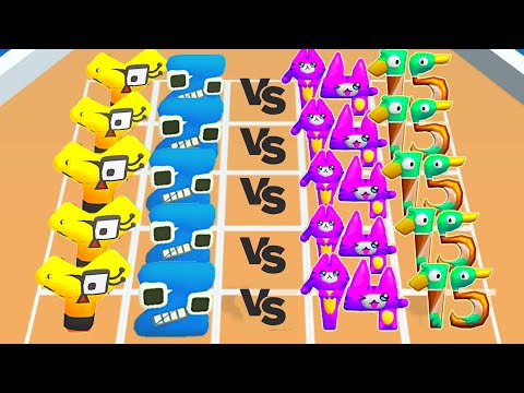Merge Alphabet Number Cube Run Vs Merge Number Run ⭐ Number Lore ⭐ ⭐ ⭐ Abcdefghijklmnopqrtuvwxyz