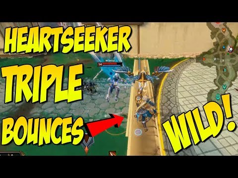 HOU YI HEARTSEEKER TRIPLE BOUNCES ARE WILD! GIVEAWAY! - GrandMasters Ranked Duel - SMITE