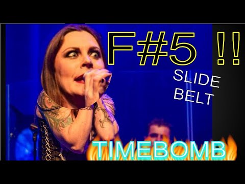 Floor Jansen  - Sustained F#5 BELT - Timebomb (Northward)