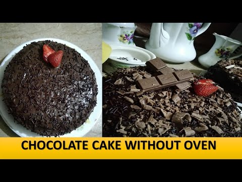 YUMMY CHOCOLATE CAKE RECIPE BY DAANA PAANI😋 | WITHOUT OVEN | IN PRESSURE COOKER