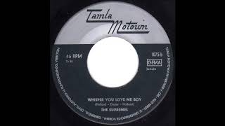 The Supremes Whisper You Love Me Boy Tamla Motown Records