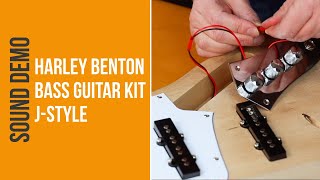 Video thumbnail for Harley Benton Bass Guitar Kit J-Style Assembling and Sound Demo (no talking) by Bass Bonedo