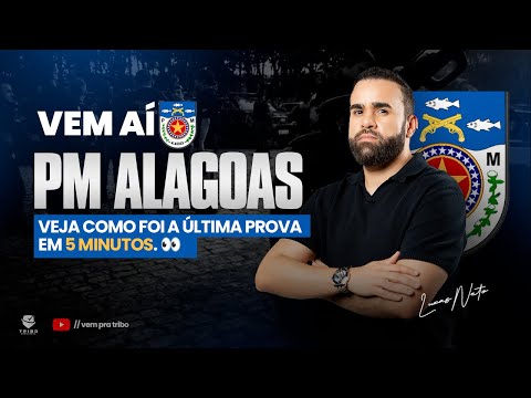 Here comes the ALAGOAS PM. See how the last test went in 5 minutes. 👀