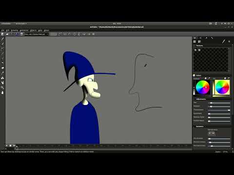 Arttista 1.6 - How continue draw an already finalized shape or trace thumbnail