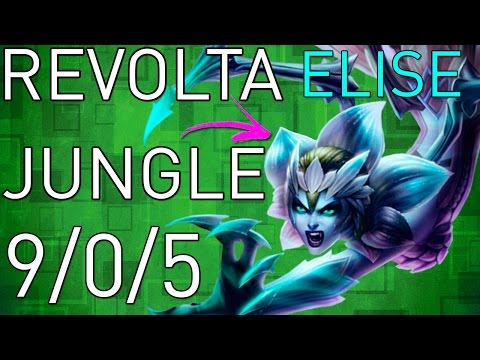 Keyd Revolta - Elise vs Nidalee - LoL BR Challenger 448LP