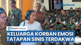Keluarga Prada Lucky Marah di Persidangan, Terpancing Tatapan Sinis Terdakwa di Ruang Sidang