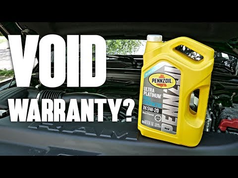 DIY Oil Change Voids Warranty?