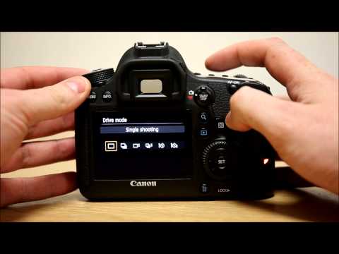 Canon EOS 6D Quiet Shooting Modes - Shutter Sound