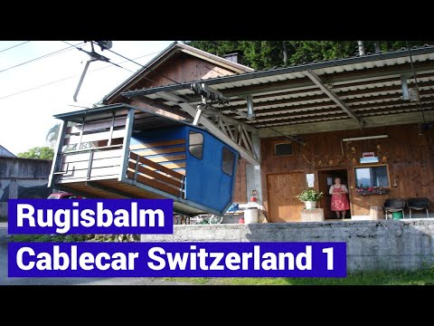 Seilbahn Grafenort - Rugisbalm cablecar 1