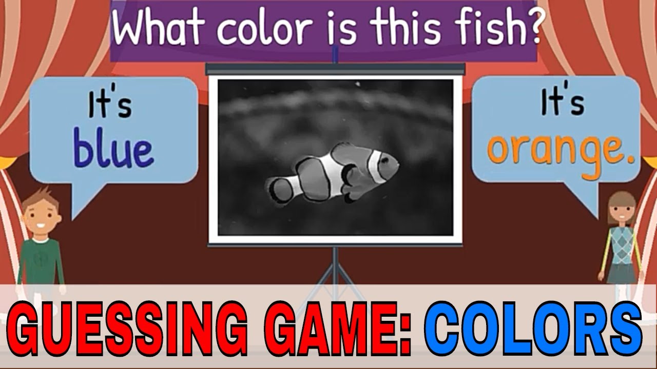 Color Game For Kids | English Classroom Games