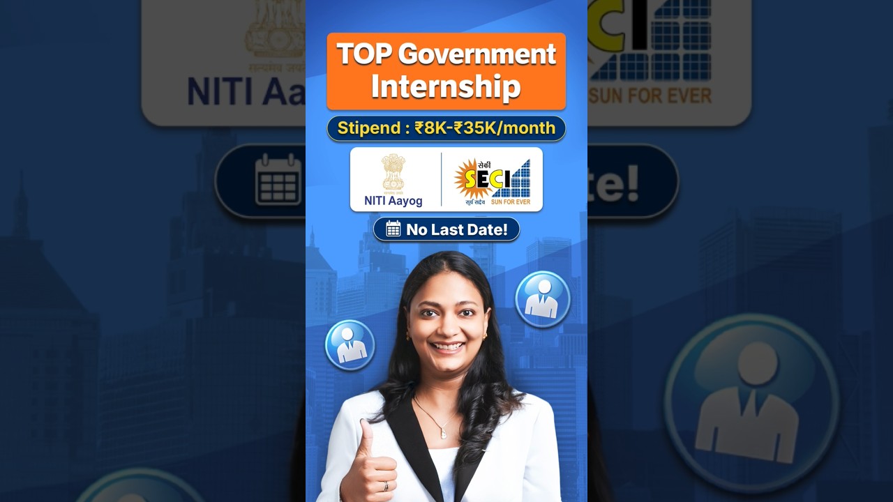 TOP Government Internships Open ALL YEAR (For College Students & Freshers)
