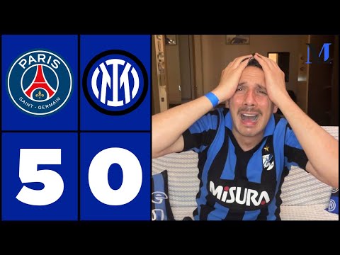 FIGURA DI MERD* EPOCALE! GIUSTO ESSERE PERCULATI TUTTA L’ESTATE! PSG-INTER 5-0