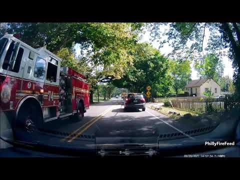 Primos-Secane Fire Company Engine 74 Responding