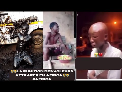 punition des voleur les plus drole en afrique #afrique