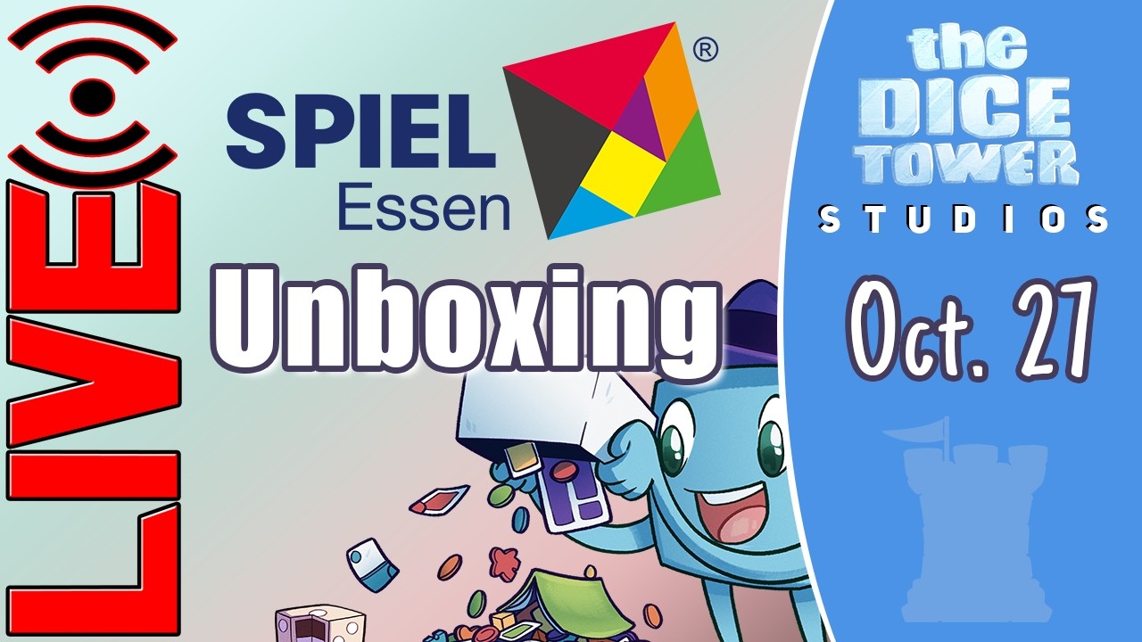 LIVE Unboxing - Games from Essen 2026