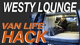 Van Life Hack - The Westy Lounge - Living The Van Life