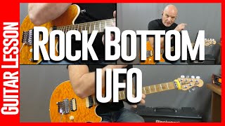 UFO - Rock Bottom - Guitar Lesson