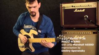 Video thumbnail for Струнодер 3.0 Parker P-36 with Piezo bridge by volksemen2