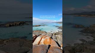 this is your sign to book a trip to Tasmania; Bay of Fires, Tasmania, Australia #australia #tasmania