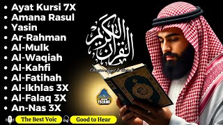 Download lagu Ayat Kursi 7x,Surah Al Mulk,Ar Rahman,Al Waqiah,Yasin,Al Kahfi,Ikhlas,Falaq,An Nas By Alaa yaser mp3