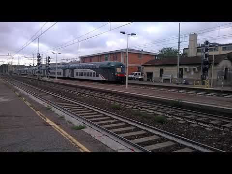 E464 198+6 2 piani Trenord - Milano Greco - 07/05/2021