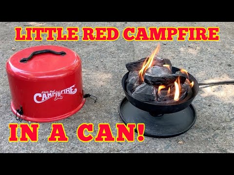 Is This the Coolest Portable Campfire Ever? Little Red Campfire Review