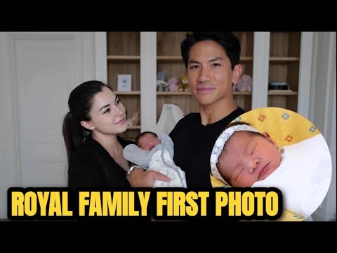 Prince Mateen and Wife Anisha First Photo Together as a Family with Princess Zahra Mariam Bolkiah