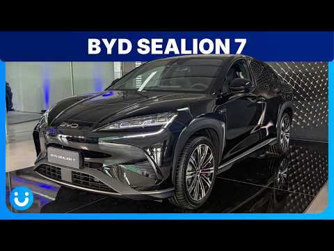 BYD SEALION 7 É SUV CUPÊ ELÉTRICO CHINÊS CONTRA BMW E VOLVO