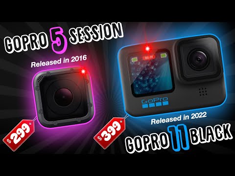 GoPro 5 Session vs. GoPro 11 Black