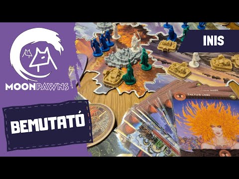 Inis társasjáték bemutató | Kelta gyöngyszem 🕈 - MOONPAWNS