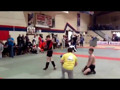Gary Rooney SBGi cork martial arts expo 2016 first fight