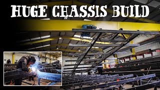 THEY ARE MADE - Our GIANT MOBILE HOME CHASSIS are ready!