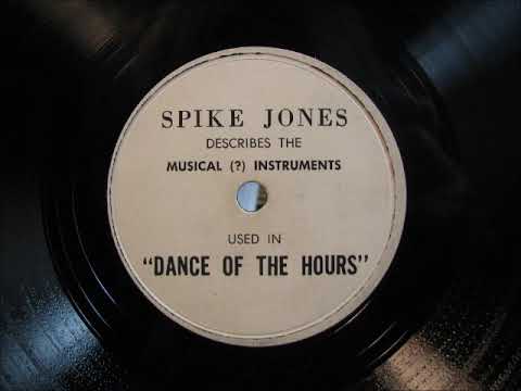 Promo Record for Spike Jones DANCE OF THE HOURS 1949