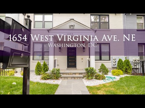 1654 West Virginia Ave. NE #1 Washington, DC