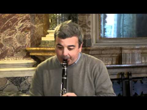 R. Dionisi: Monodia, Sergio Bosi - clarinet
