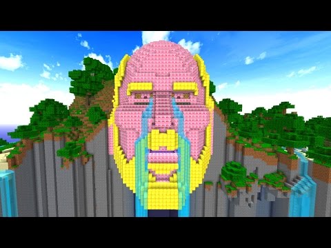 Minecraft Pink Lucky Block Temple of Notch Challenge!